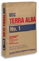 Terra alba use in dentistry
