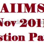 Aiims may 2011 question paper