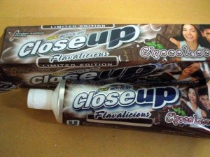 Cholocate flavoured toothpaste