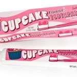 Cupcake flavour tooth paste