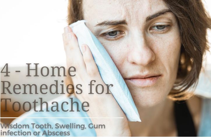 4 Home remedies for tooth ache